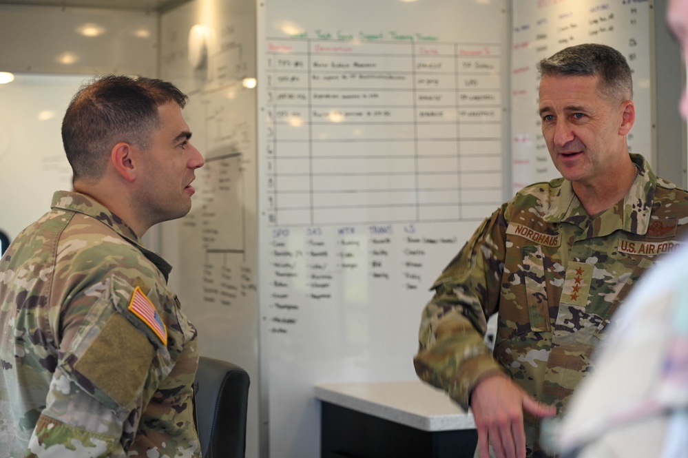 CNGB visits JTF-DC