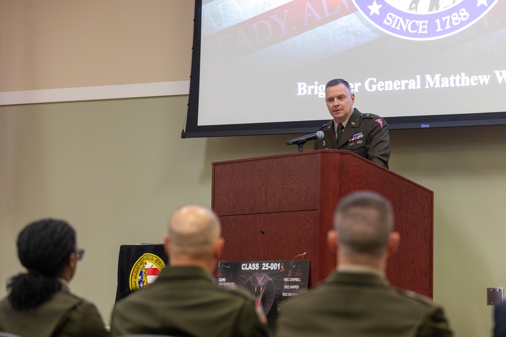 147th RTI hosts WOCS Class 25-001 Graduation Ceremony