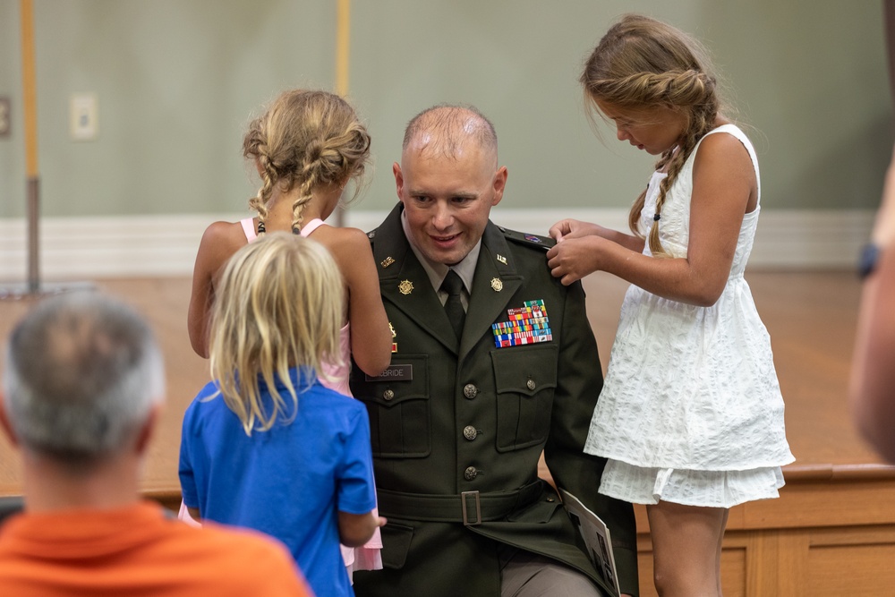 147th RTI hosts WOCS Class 25-001 Graduation Ceremony