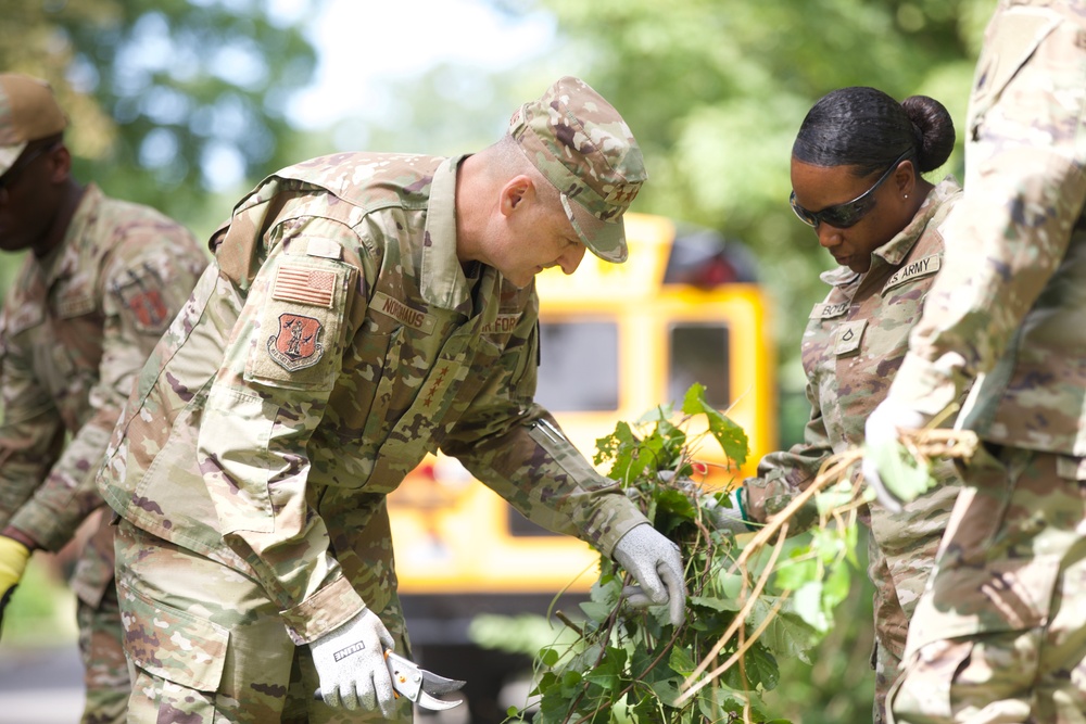 National Guard Supports Safety and Beautification in D.C.