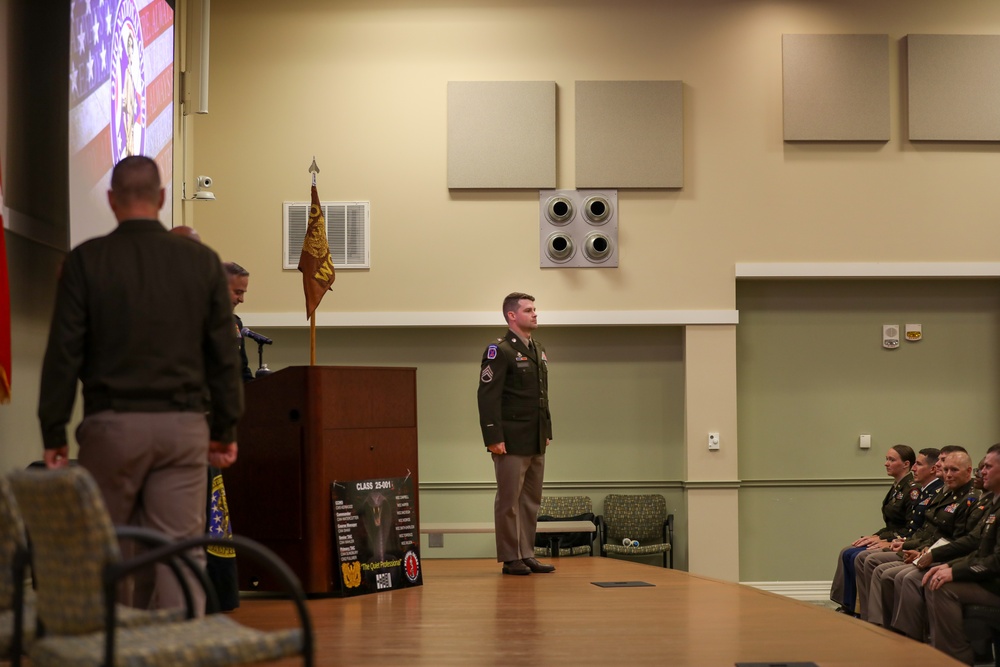 147th RTI hosts WOCS Class 25-001 Graduation Ceremony