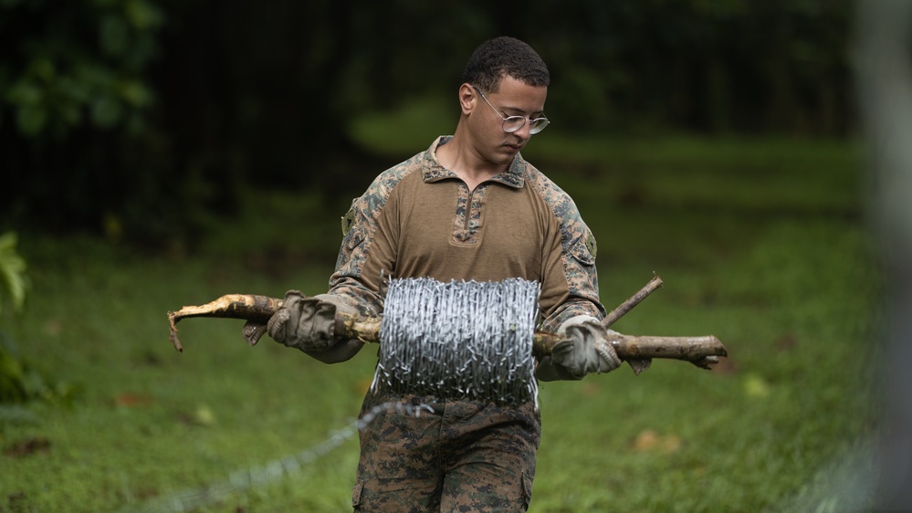 Koa Moana 25 Marines Renovate Pohnpei Public Library