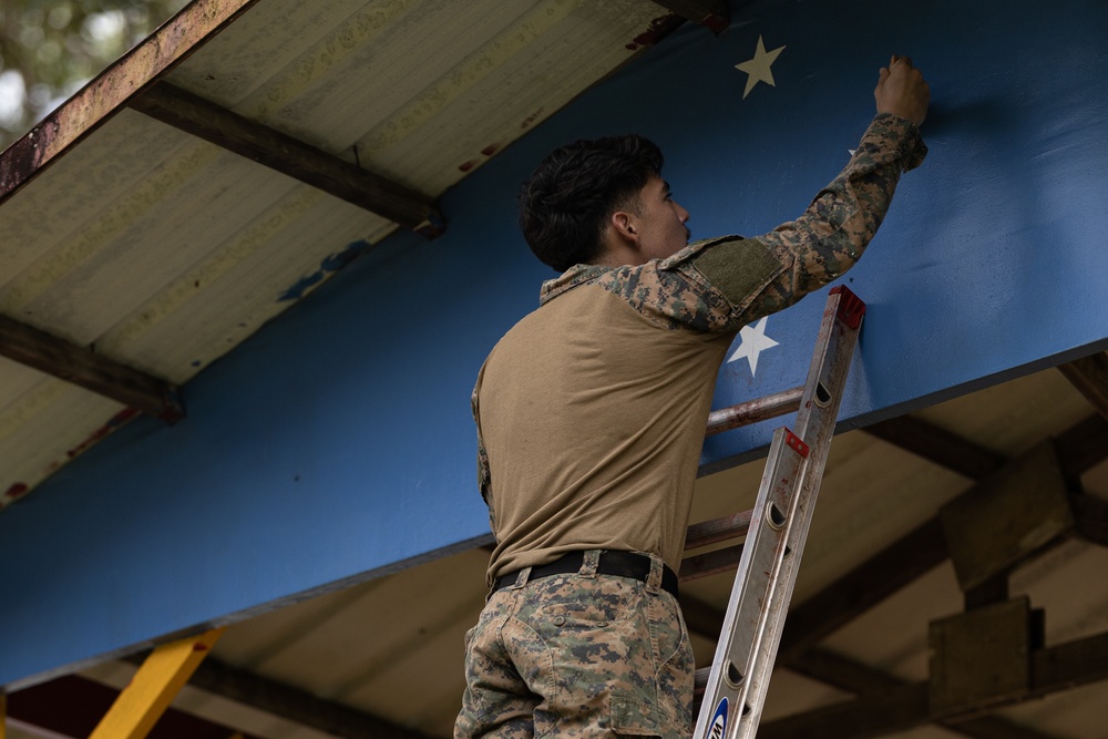 Koa Moana 25 Marines Renovate Pohnpei Public Library