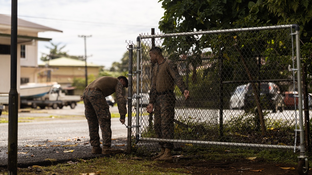 Koa Moana 25 Marines Renovate Pohnpei Public Library
