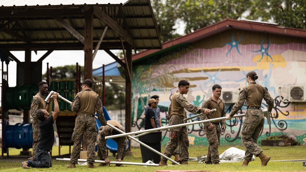 Koa Moana 25 Marines Renovate Pohnpei Public Library