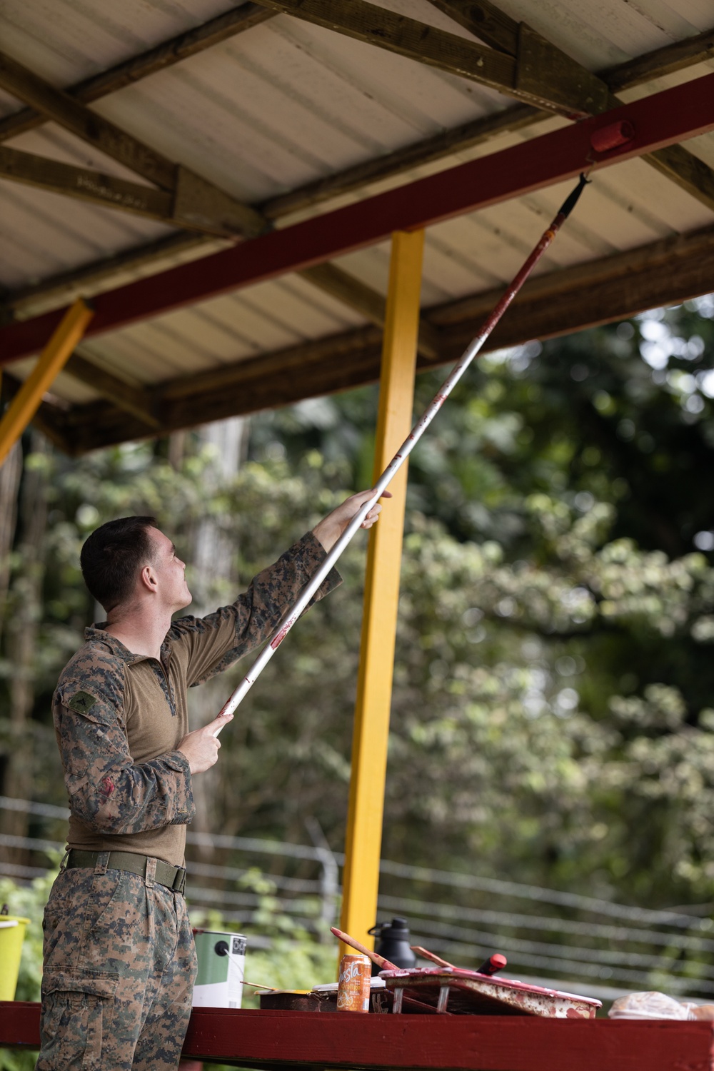 Koa Moana 25 Marines Renovate Pohnpei Public Library