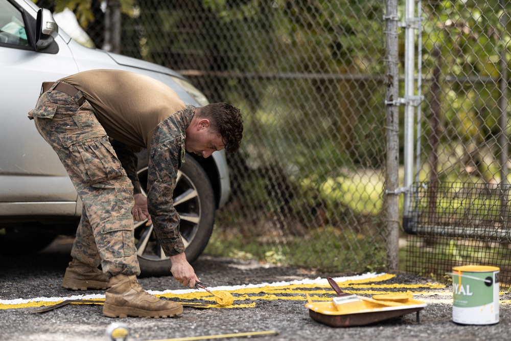 Koa Moana 25 Marines Renovate Pohnpei Public Library