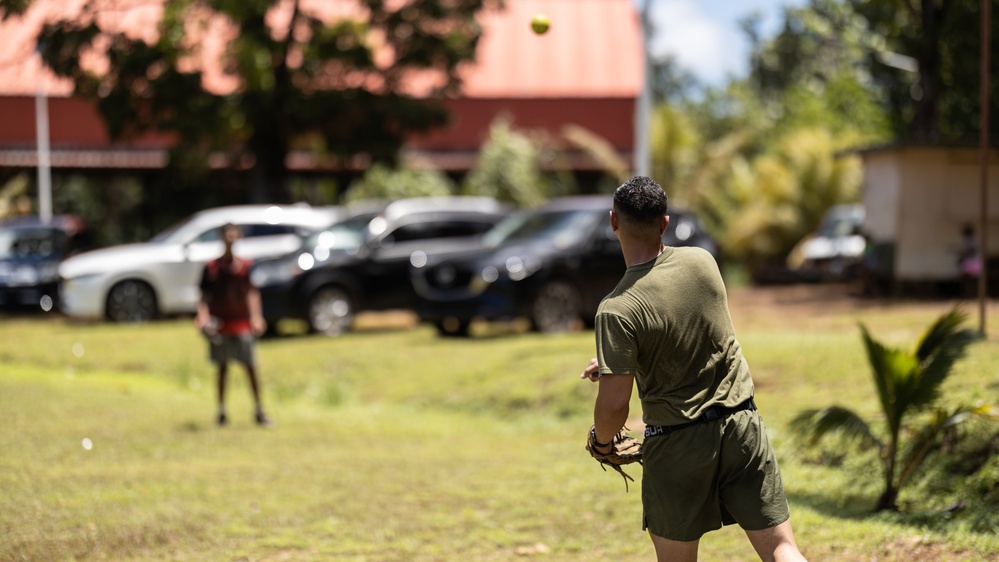 Koa Moana 25 Marines Participate in Health Fair