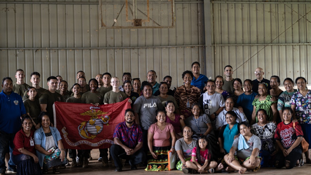 Koa Moana 25 Marines Participate in Health Fair