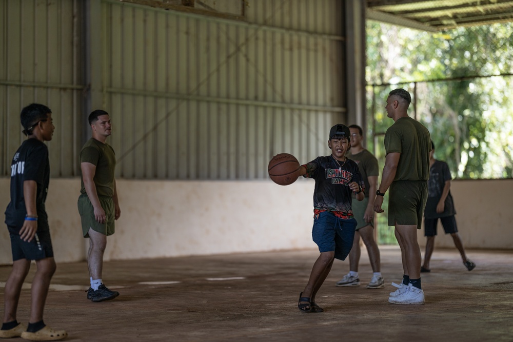 Koa Moana 25 Marines Participate in Health Fair