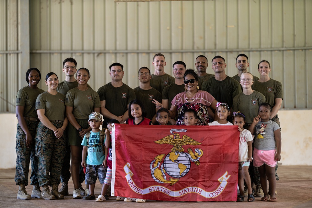 Koa Moana 25 Marines Participate in Health Fair