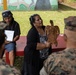 Koa Moana 25 Marines Exchange Gifts with Pohnpei Public Library