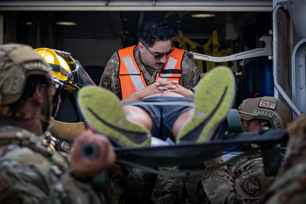 Mission-ready medics: mass casualty exercise strengthens 35th FW readiness