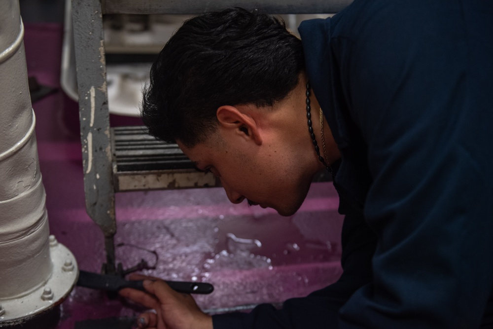 USS America (LHA 6) Conducts Preservation