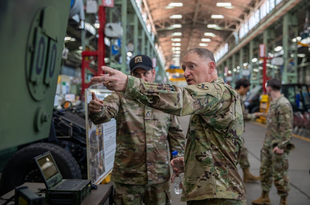 The U.S. Army Materiel Support Command – Korea (MSC-K) proudly welcomed Brig. Gen. Jeffrey LaPierre, Wartime G3 (operations), Eighth Army, to the Combat Power Generation Center (CPGC) on Aug. 27.