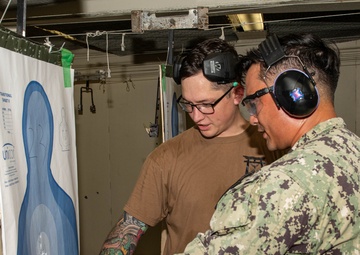 NAF Atsugi Sailors go to the range