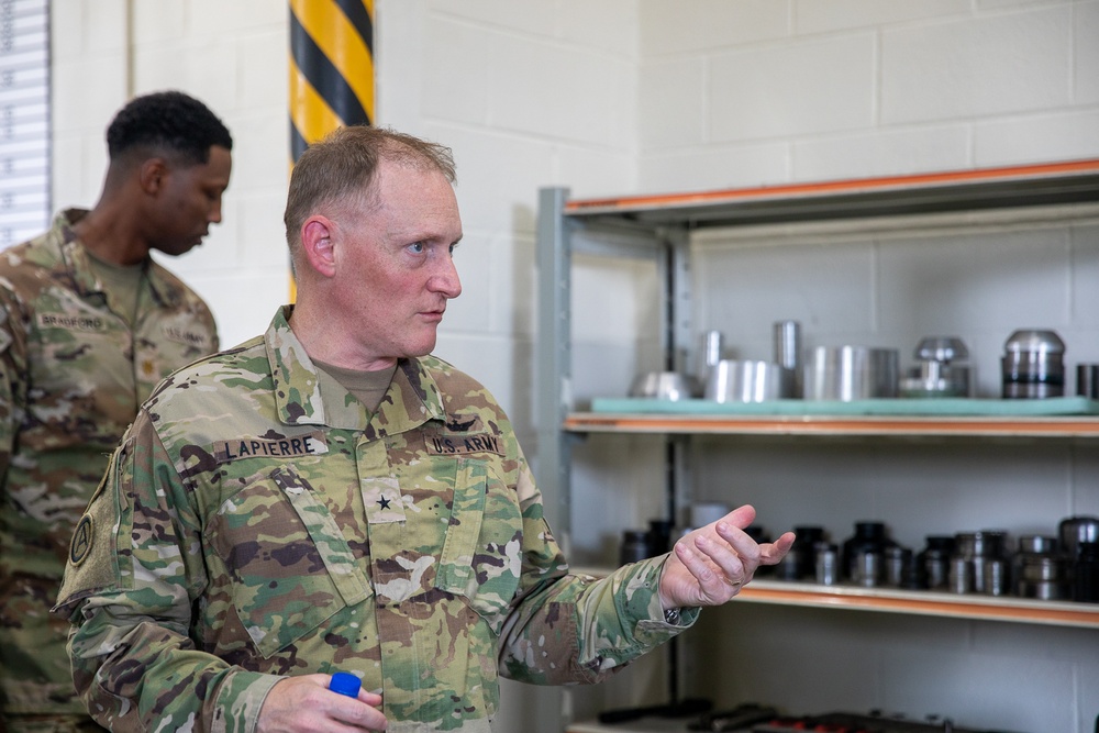 The U.S. Army Materiel Support Command – Korea (MSC-K) proudly welcomed Brig. Gen. Jeffrey LaPierre, Wartime G3 (operations), Eighth Army, to the Combat Power Generation Center (CPGC) on Aug. 27.