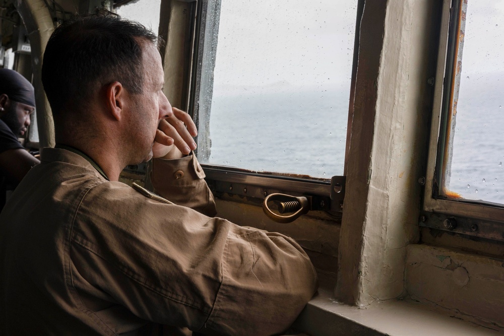 USS Frank Cable (AS 40) arrives in Phuket, Thailand
