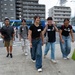 Musashimurayama High School students visit Yokota