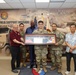 SGT Song, KATUSA soldier assigned to the S4 section, 403rd AFSB Headquarters, was honored during his end-of-tour award ceremony
