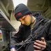USS Gerald R. Ford (CVN 78) Sailor Repairs Equipment