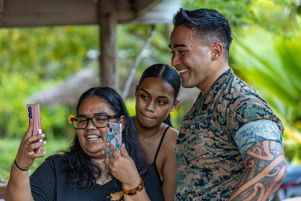 Home After All These Years: Marine Returns Home to Kosrae After 20 Years During Koa Moana 25