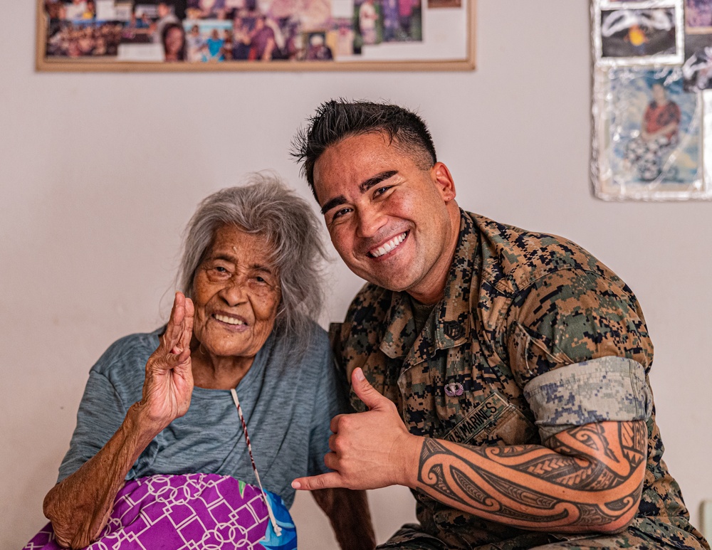 Home After All These Years: Marine Returns Home to Kosrae After 20 Years During Koa Moana 25