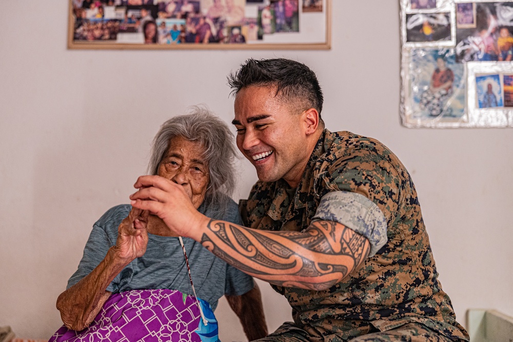 Home After All These Years: Marine Returns Home to Kosrae After 20 Years During Koa Moana 25