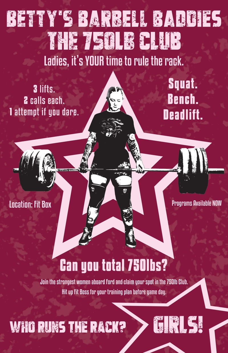 USS Gerald R. Ford (CVN 78) Weightlifting Competition
