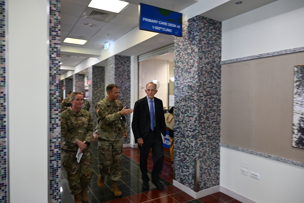 DHA Director Visits the Vicenza Army Health Clinic