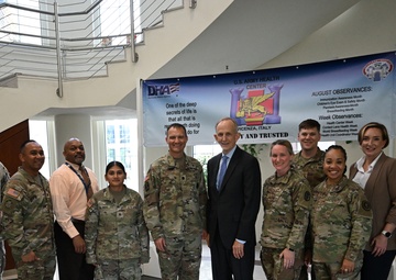 DHA Director Visits the Vicenza Army Health Clinic