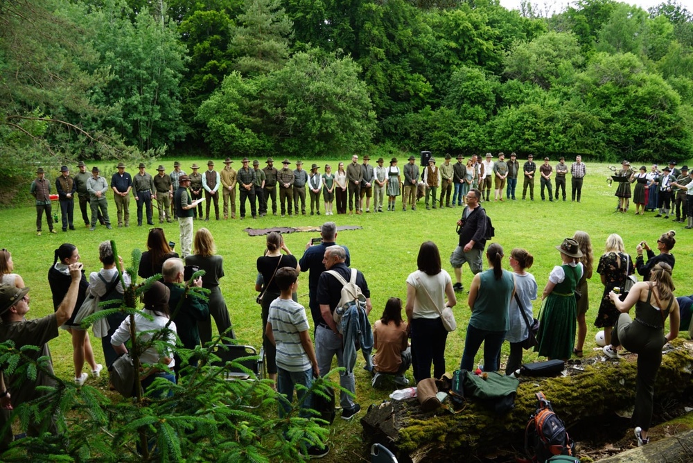 USAG Stuttgart celebrates German-American friendship in hunting ceremony