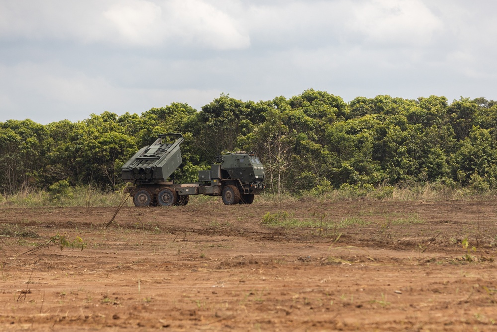 Super Garuda Shield 25 HIMARS live-fire