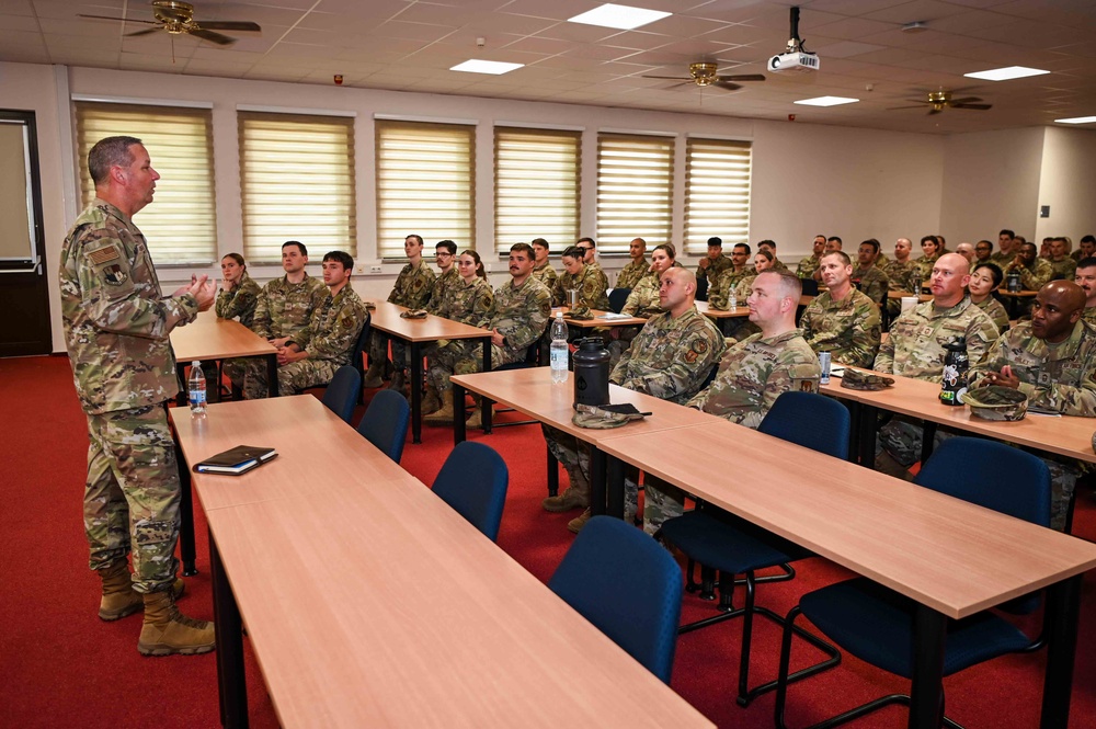 Spangdahlem Airmen welcome Chief Kwiatowski