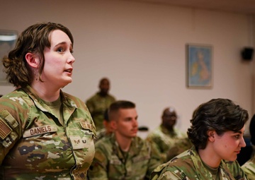 Spangdahlem Airmen welcome Chief Kwiatowski