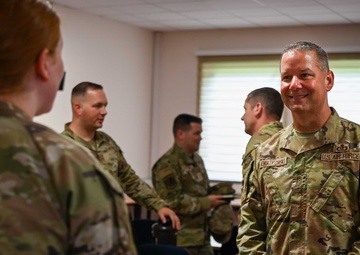 Spangdahlem Airmen welcome Chief Kwiatowski