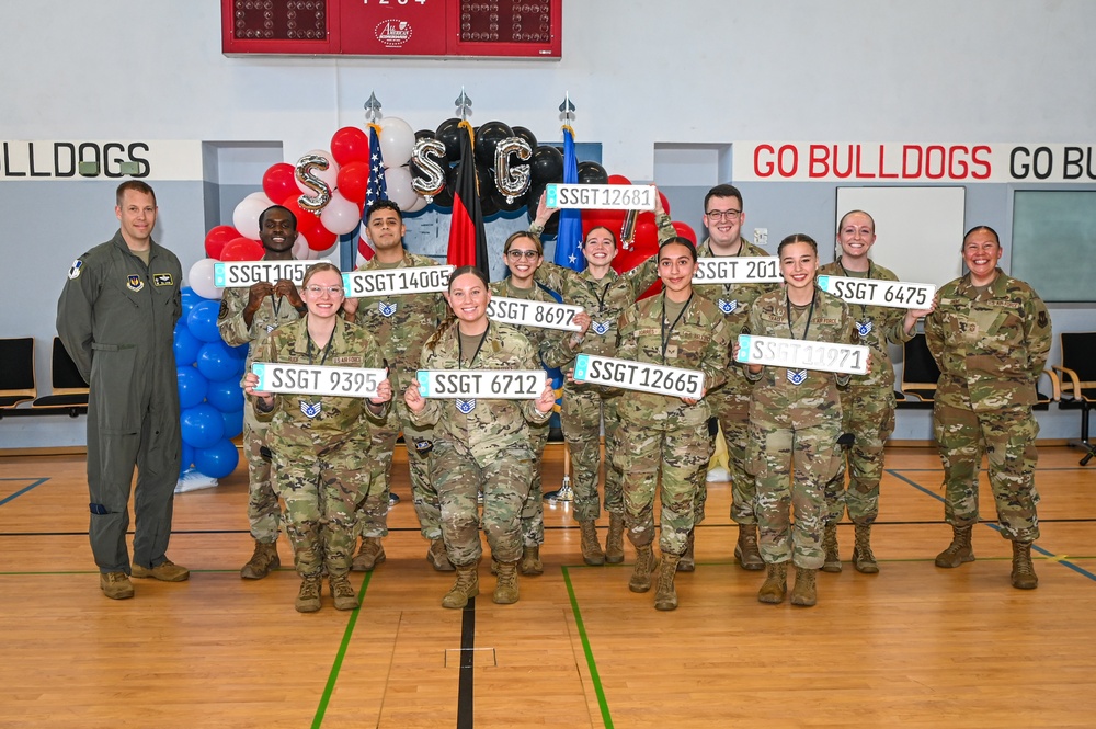 Spangdahlem Airmen Celebrate Staff Sgt. selects