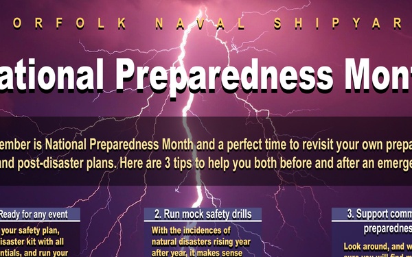NNSY Honors National Preparedness Month