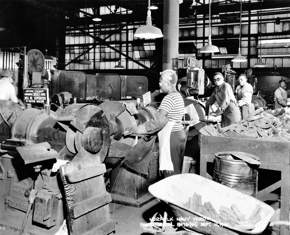 Our Yard History: Norfolk’s Workforce and Facilities, 80 Years Ago