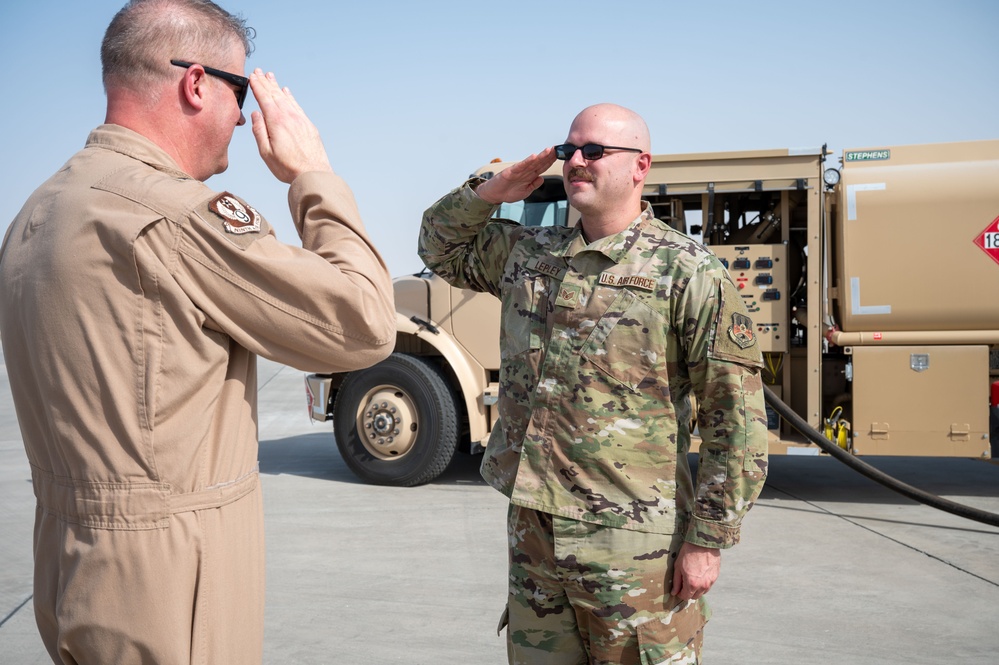 Maj. Gen. Shoemaker visits the 386th AEW