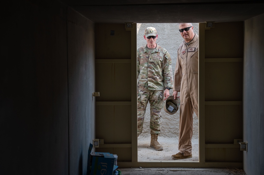 Maj. Gen. Shoemaker visits the 386th AEW Maj. Gen. Shoemaker visits the 386th AEW