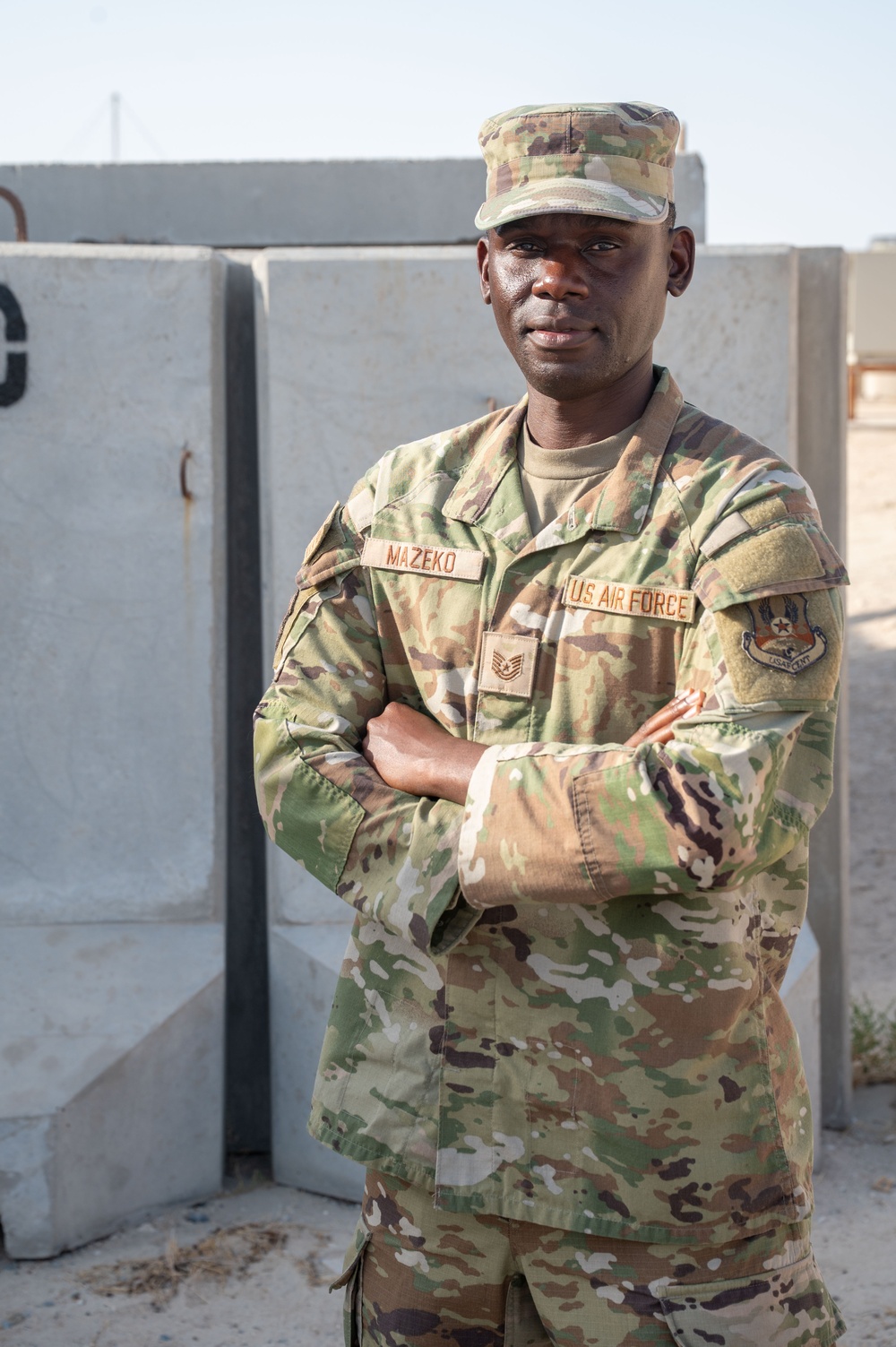 Maj. Gen. Shoemaker visits the 386th AEW