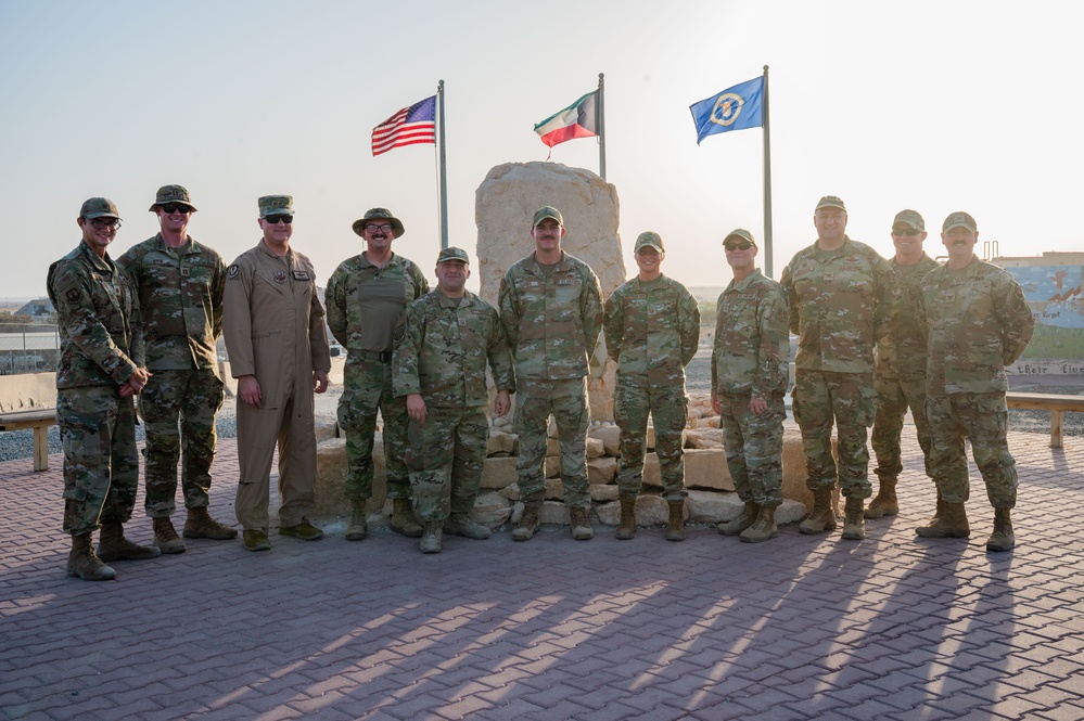 Maj. Gen. Shoemaker visits the 386th AEW