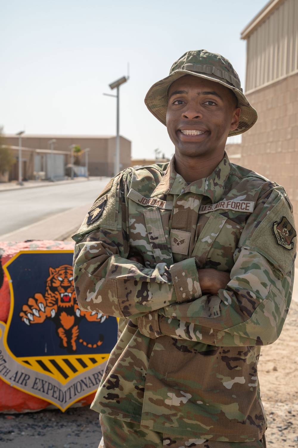 Maj. Gen. Shoemaker visits the 386th AEW