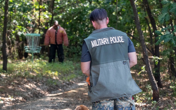 Military Police Canine Training