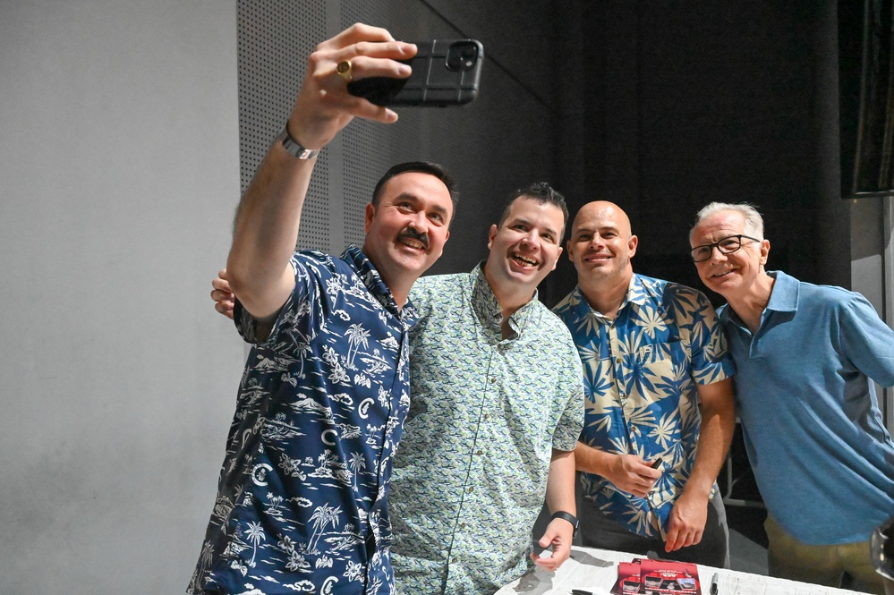 AFE Presents: Operation Laughter comedians tour with 386th AEW