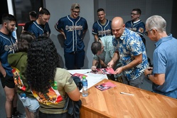 AFE Presents: Operation Laughter comedians tour with 386th AEW [Image 11 of 11]