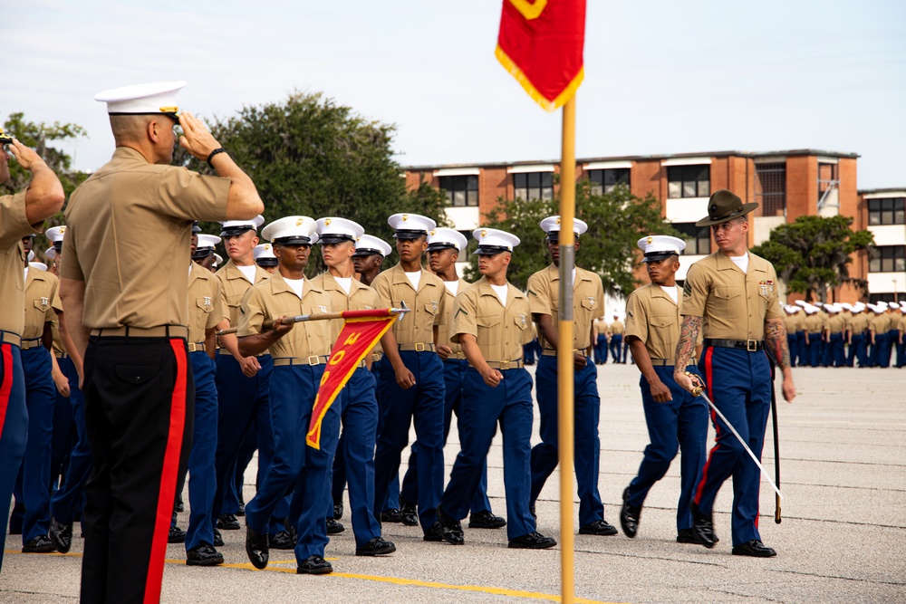 Lima Company Honor Graduate Platoon 3064