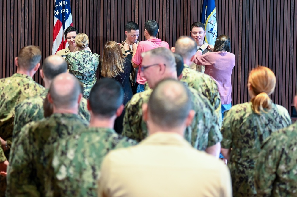 Navy Band E6 Pinning