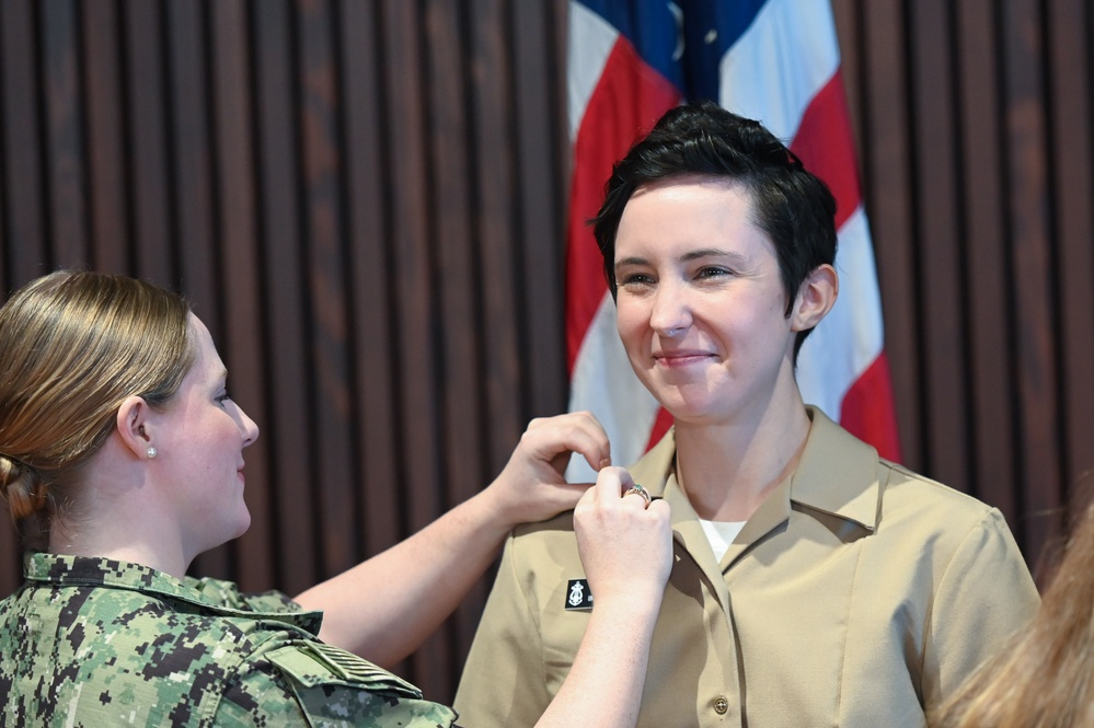 Navy Band E6 Pinning